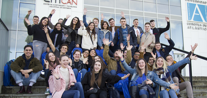 UNEATLANTICO Receives Erasmus Students for its Second Semester