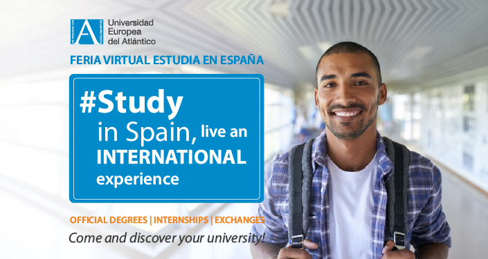 UNEATLANTICO participates in the I Virtual Fair “Study in Spain” aimed at students from Sub-Saharan Africa