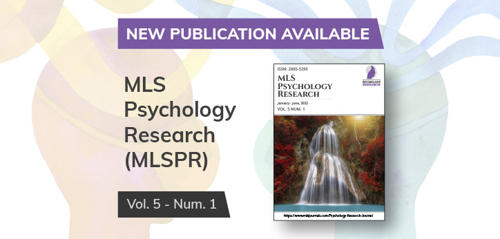 Juan Luis Martín announces the publication of a new issue of the MLS Psychology Research Scientific Journal