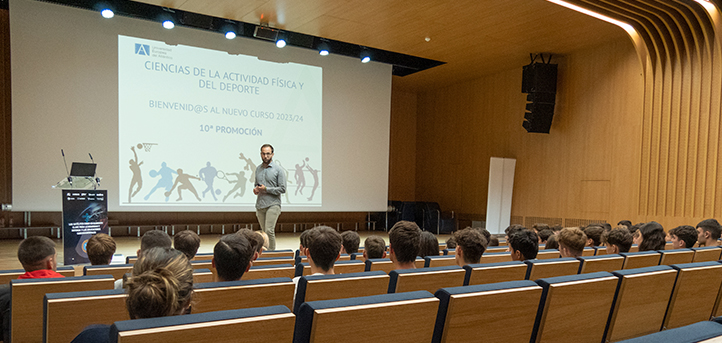 The 2023-2024 academic year begins at UNEATLANTICO after welcoming ceremonies for new students