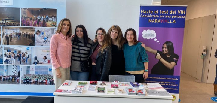 UNEATLANTICO joins forces once again with the Asociación Ciudadana Cántabra Antisida during the European HIV Testing Week
