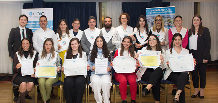 UNEATLANTICO organizes a degree award ceremony for scholarship students from Argentina