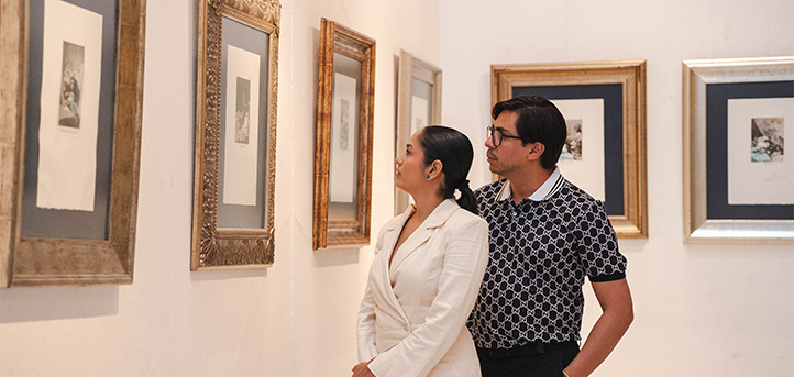 FUNIBER and UNEATLANTICO’s Cultural Work inaugurates an exhibition of Goya and Dalí in Nicaragua
