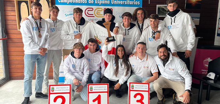 UNEATLANTICO stands out for its participation in the Spanish University Surfing Championships