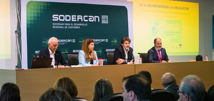 UNEATLANTICO AND FEC collaborate in the informative day on carbon footprint organized by SODERCAN