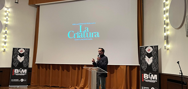 Ignacio Gutiérrez-Solana, teacher at UNEATLANTICO, attends the 42nd edition of the Brussels International Fantastic Film Festival (BIFFF)