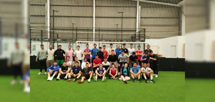 CAFYD students visit Futbox as part of the course Collective Sports IV: Soccer