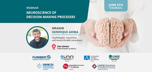 FUNIBER organizes the webinar “Neuroscience of decision making processes”