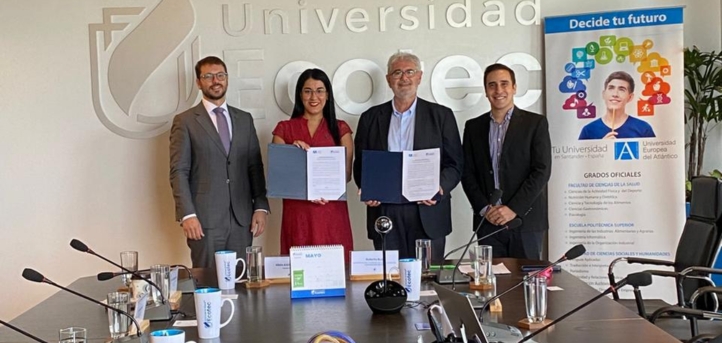 UNEATLANTICO signs a collaboration agreement with the Technological University ECOTEC