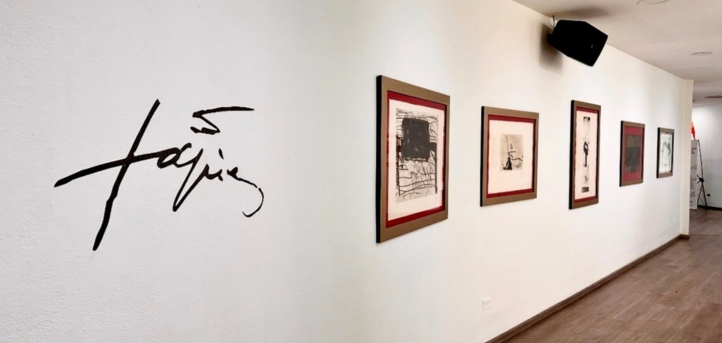 The Cultural Work of UNEATLANTICO and FUNIBER exhibit “Tàpies, collection of the engraver Barbarà” in Honduras