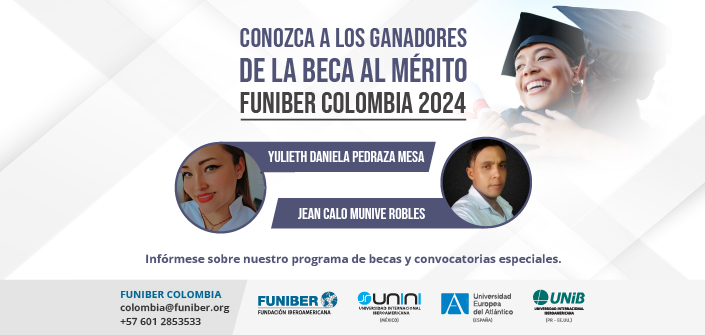 FUNIBER Colombia announces the winners of the Merit Scholarship 2024