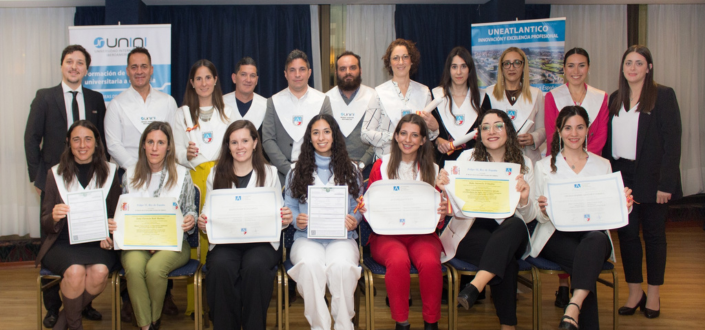 UNEATLANTICO celebrates the awarding of diplomas for scholarship students in Argentina