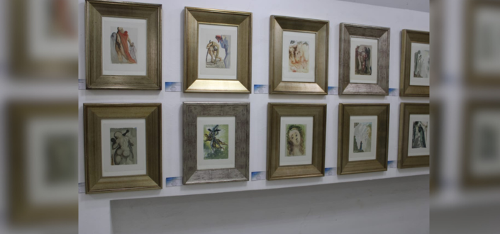 Salvador Dalí’s “La Divina Comedia” collection at the University of Panama