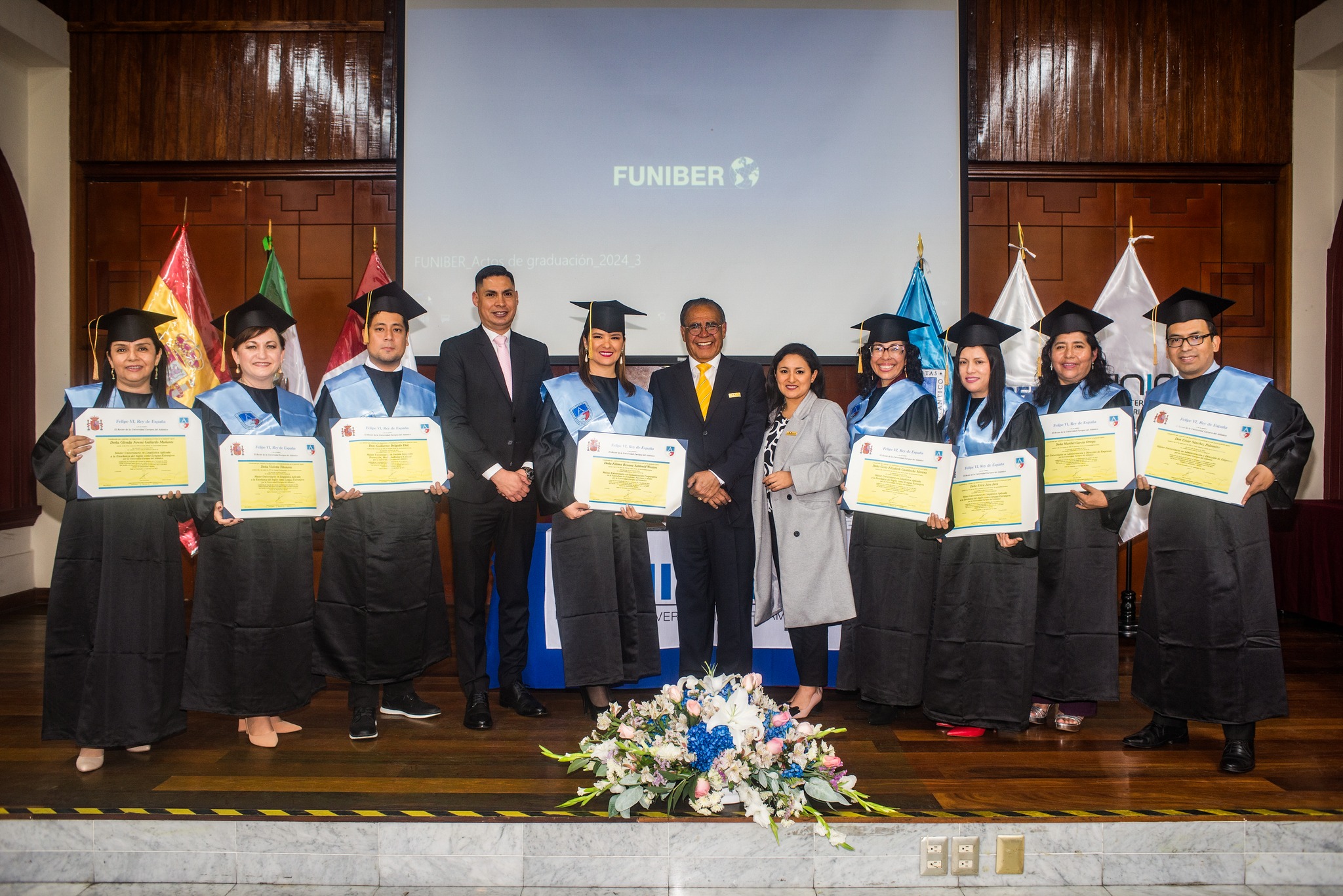 UNEATLANTICO organises a diploma award ceremony for scholarship students in Peru