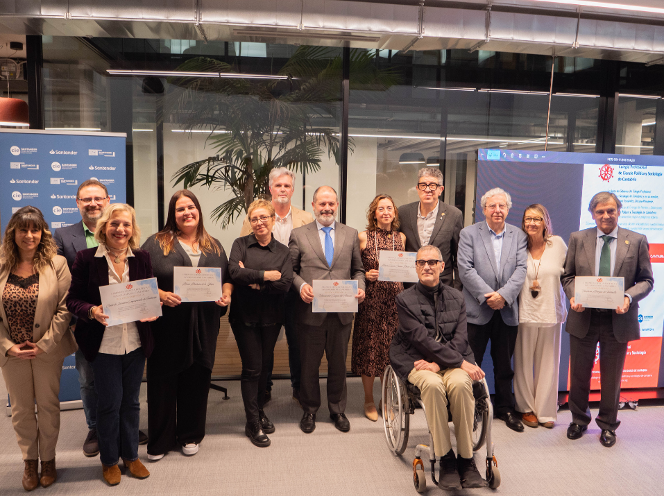 UNEATLANTICO awarded at the 1st Cantabria Political Science and Sociology Awards