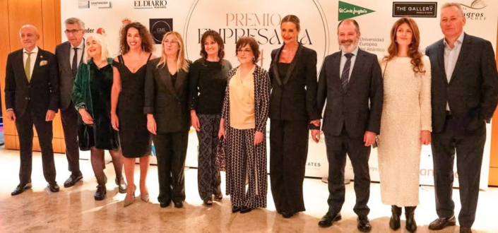 UNEATLANTICO attends the awards ceremony of the Association of Women Entrepreneurs of Cantabria