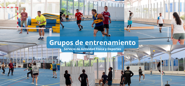 Training groups at UNEATLANTICO are back in action