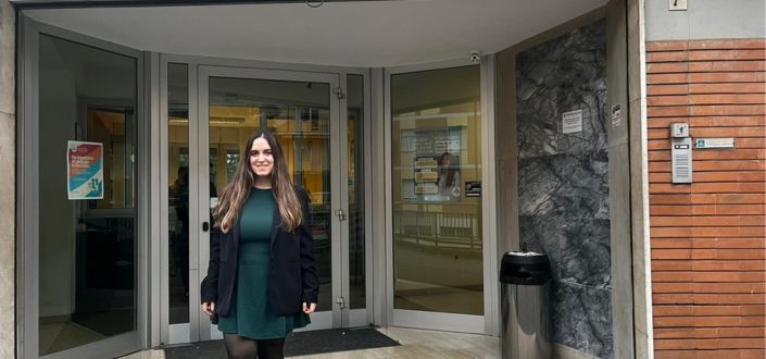 Lucía Sánchez, teacher at UNEATLANTICO, is carrying out an Erasmus+ stay in Italy