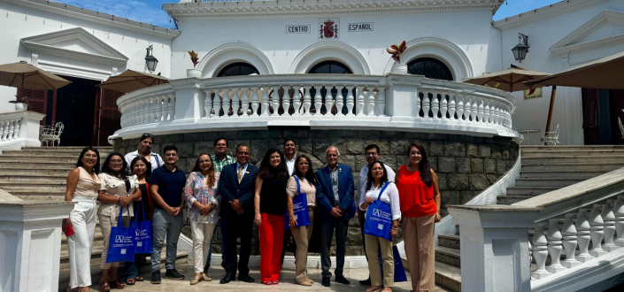 UNEATLANTICO holds a meeting at the Spanish Center of Peru with various representatives of academic institutions in Lima