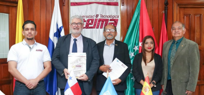 UNEATLANTICO and FUNIBER strengthen their alliance with the OTEIMA Technological University in Panama