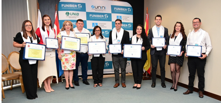 UNEATLANTICO Paraguay holds its first graduation ceremony