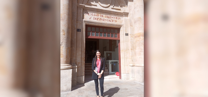 Paula Quijano, lecturer at UNEATLANTICO, participates in the 7th Symposium on Translation and Interpreting from and into German (STIAL)