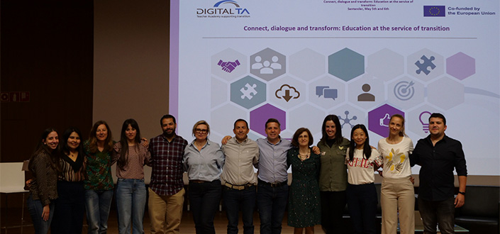 UNEATLANTICO celebrates the final conference of the Erasmus + DigitalTA project in Santander, with several lectures and workshops