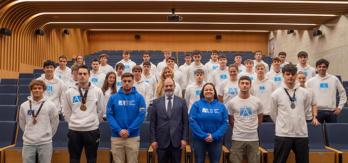 UNEATLANTICO students win five medals in different disciplines at university competition