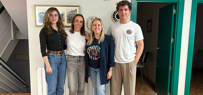 Psychology students visit the Castroverde Educational Centre and give workshops on learning optimisation techniques