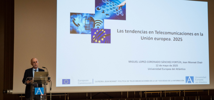 Telecommunications specialists participate in the last seminar of UNEATLANTICO’s Jean Monnet Chair