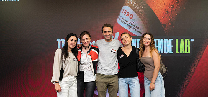 Students from the Campaign Design and Planning course represent UNEATLANTICO at Mahou Lab 2025 in Madrid