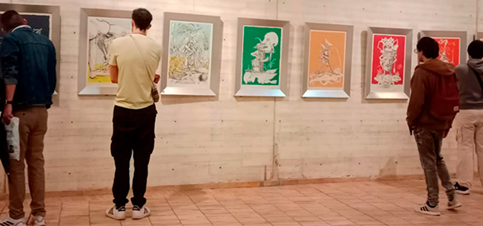 Dalí’s collections “Las cenas de Gala” The Gala Dinners and “Los sueños caprichosos de Pantagruel” The Whimsical Dreams of Pantagruel are on display in Colombia
