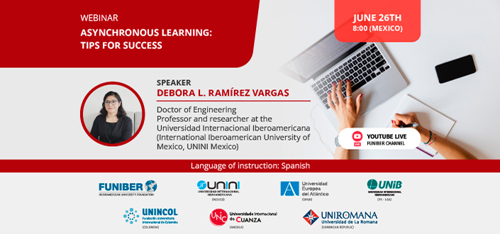 UNEATLANTICO organizes the webinar “Asynchronous Learning: Tips for Success”