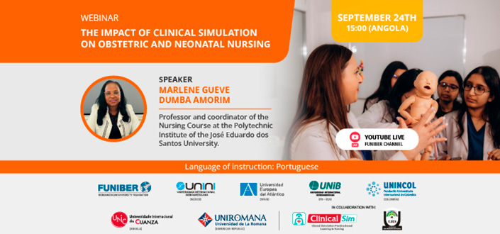 UNEATLANTICO organizes the webinar “The impact of clinical simulation on obstetric and neonatal nursing”
