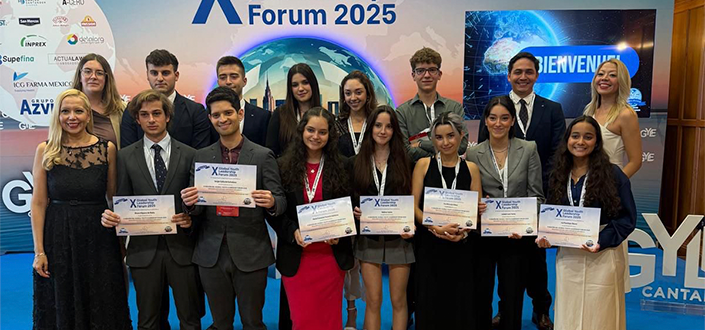 UNEATLANTICO assists and collaborates in the tenth edition of Global Youth Leadership Forum 2025