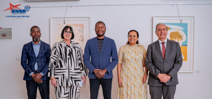 The Cultural Work of the Universidad Europea del Atlántico and FUNIBER inaugurates the exhibition «The Conquest of the Cosmos» of Salvador Dali in Huambo, Angola
