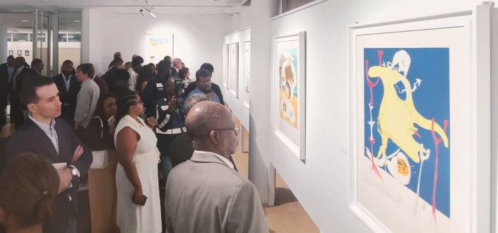 The collection «La Conquista del Cosmos» by Dalí starts a tour of Angola with the support of the Cultural Work of FUNIBER and UNEATLANTICO