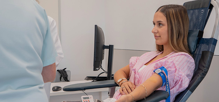 The community of the European Atlantic University actively collaborates in the blood donation day organized together with the HDSC