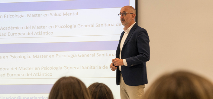 Dr Juan Luis Martín presents the eighth edition of the Master’s Degree in General Health Psychology