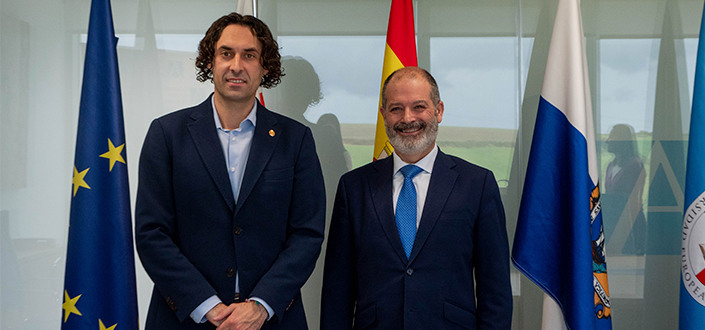 The mayor of Astillero visits UNEATLANTICO to strengthen institutional collaboration
