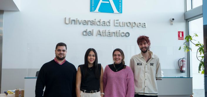 Ma Victoria Madariaga Revuelta, Óscar Río Martínez, Ángel Manuel Penas and Ana Paula Estrada Ortiz will be the delegates of UNEATLANTICO for the year 2025-2026