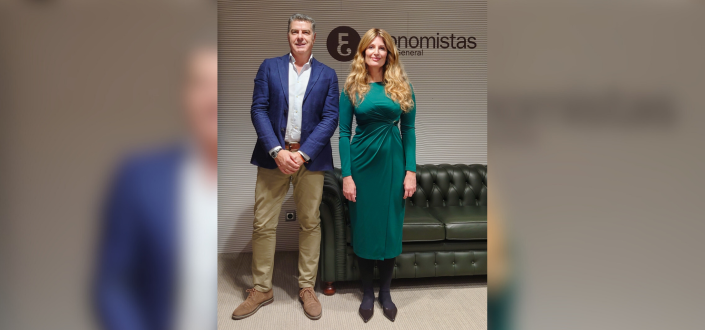 The vice-rector of UNEATLANTICO, Silvia Aparicio, represents CONFEDE in promoting new lines of work together with the General Council of Economists of Spain