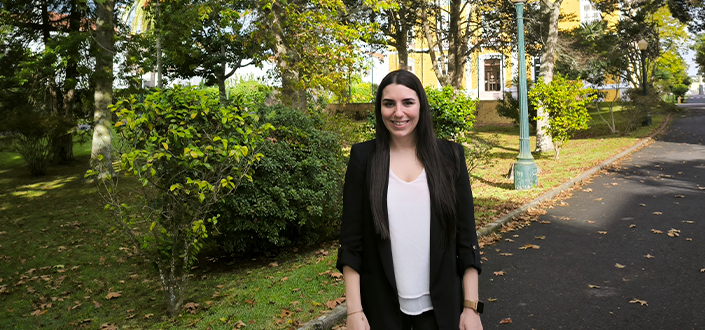 Paula Quijano, lecturer at UNEATLANTICO, is undertaking an Erasmus+ placement in Portugal