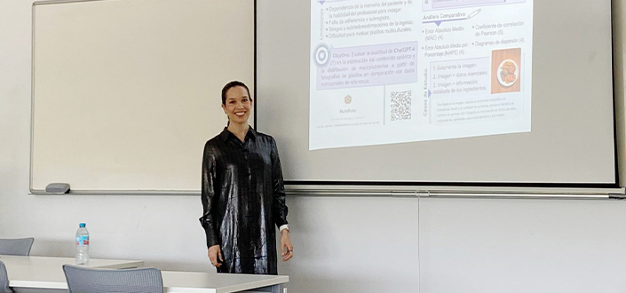 Marcela Rodríguez, graduated from UNEATLANTICO, publishes her TFG as an article in the magazine Nutrients