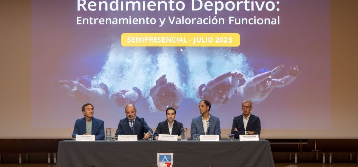 Dr. Álvaro Velarde presents the new edition of the Master in Sports Performance at UNEATLANTICO