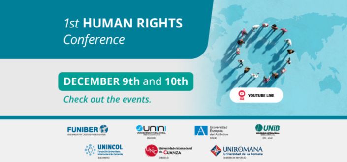 UNEATLANTICO organizes the 1st Human Rights Conference with Several Online Events