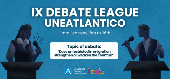 UNEATLANTICO opens the registration period to participate in the 9th edition of the University Debate League