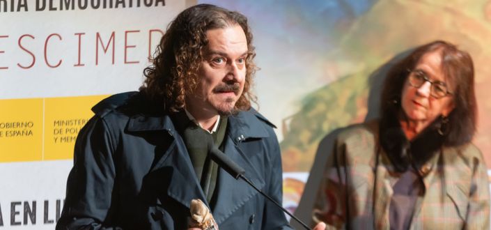 Maestro Gil de Gálvez receives the award for best original soundtrack at the FESCIMED Festival 2025