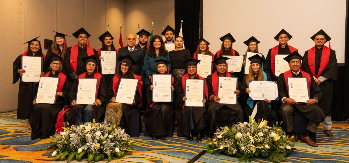 UNEATLANTICO holds a graduation ceremony for scholarship recipients in Mexico