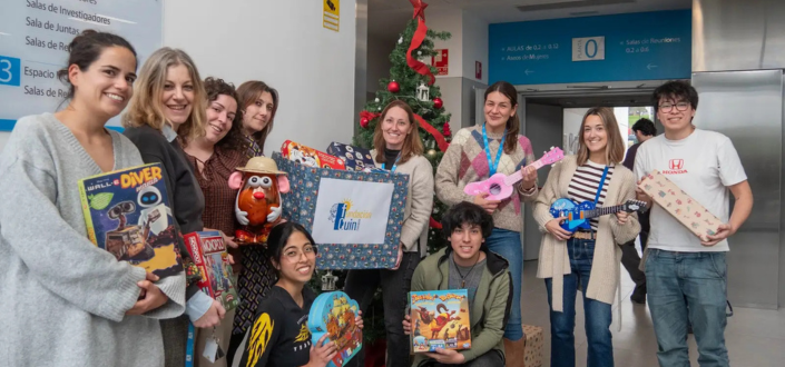 UNEATLANTICO celebrates solidarity with its community through a toy donation campaign